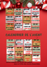 calendrier avent (A4)