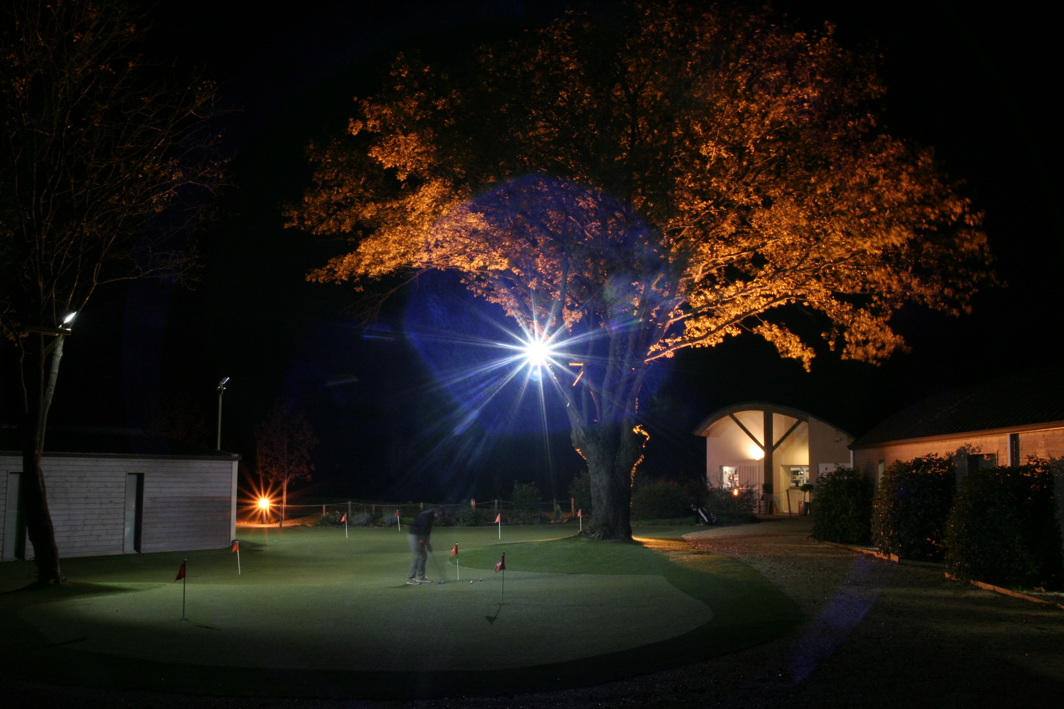 putting green de nuit